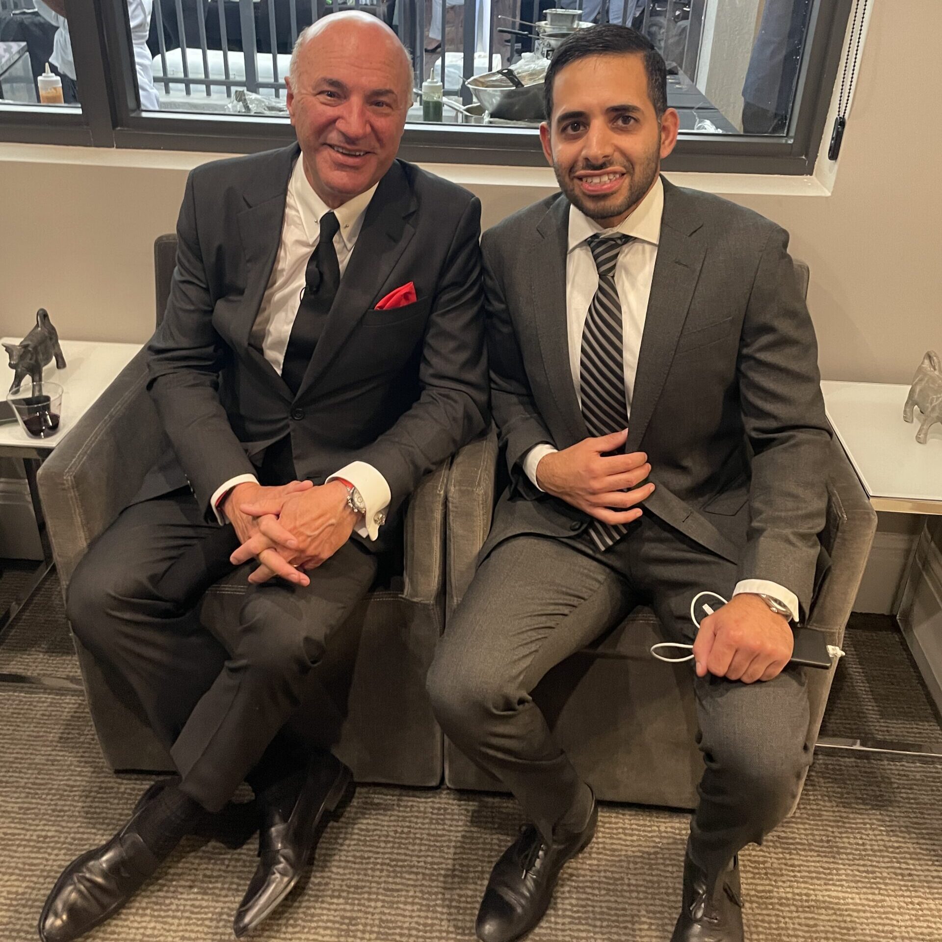 Nicholas Mukhtar hosts event with Shark Tank's Kevin O'Leary.